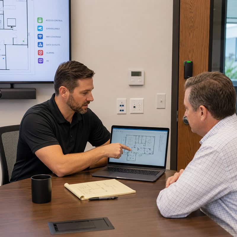 Commercial Technology & Low Voltage Services in Colorado Springs Cable Connections