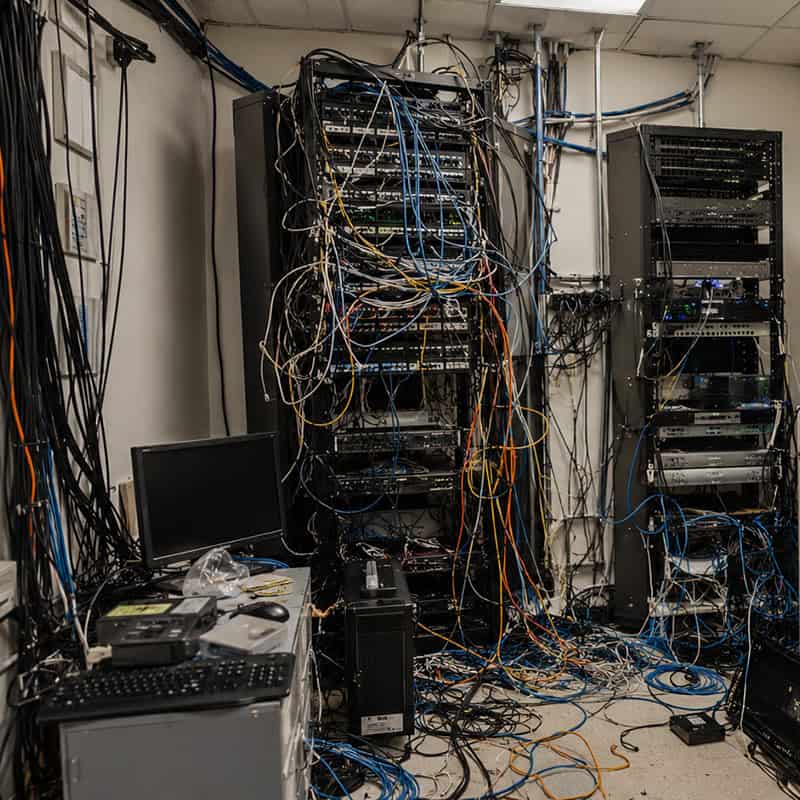 Server Room Cleanup & Wiring Closet Services in Colorado Springs, CO