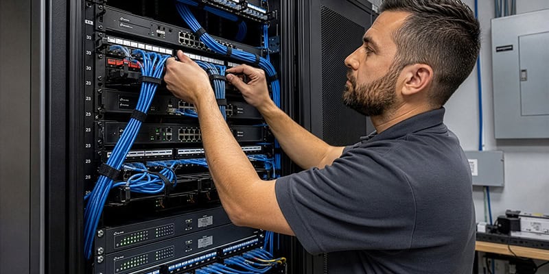 Services Server Room Cleanup & Wiring Closet Services in Colorado Springs