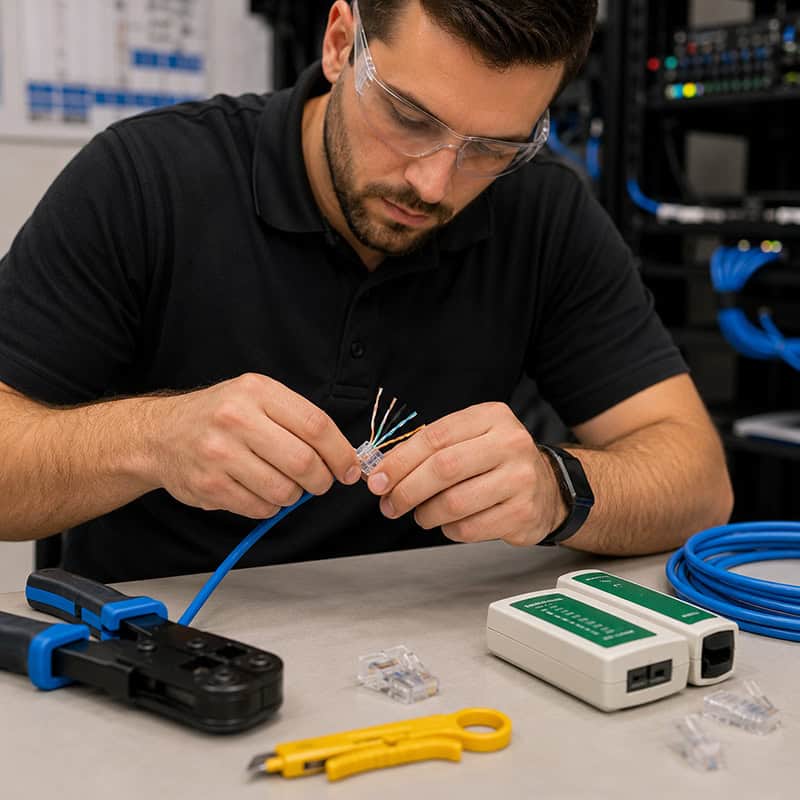 Structured Cabling & Network Infrastructure in Colorado Springs Cable Connections